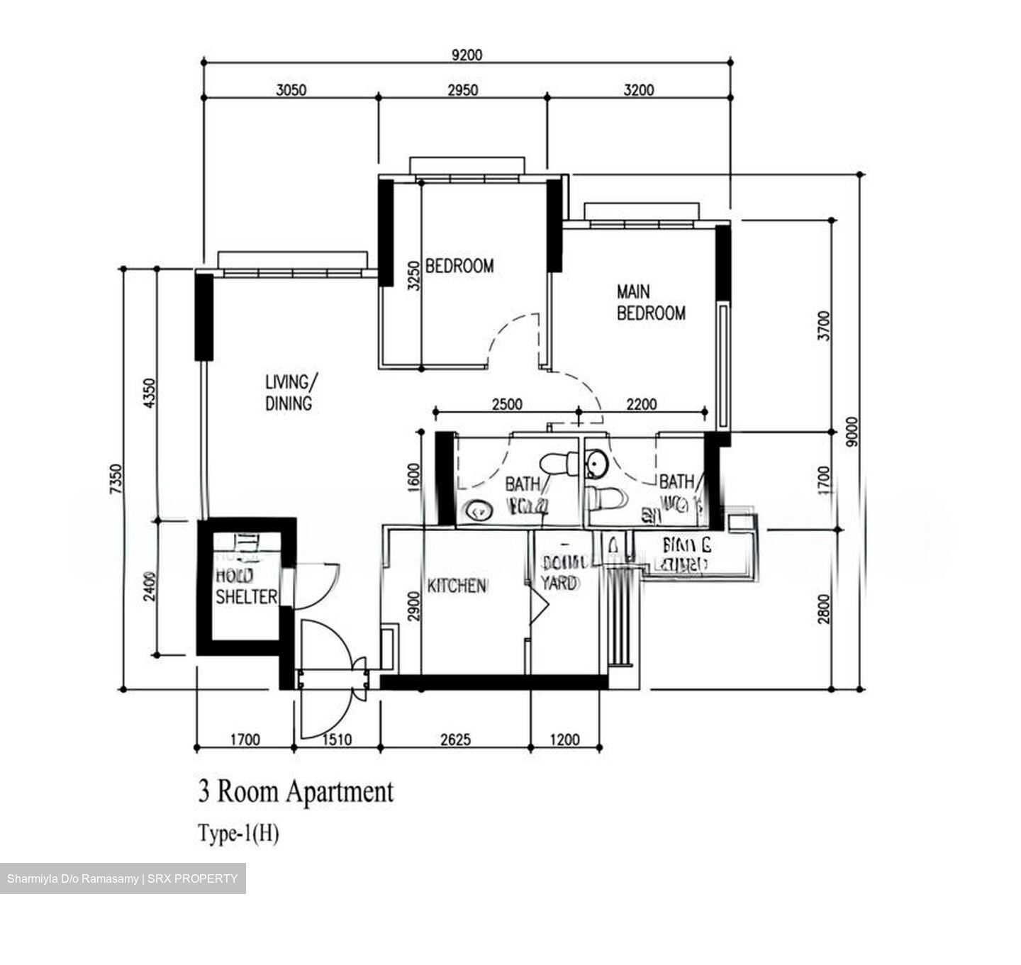 Blk 694C Admiralty Grove (Woodlands), HDB 3 Rooms #558473121